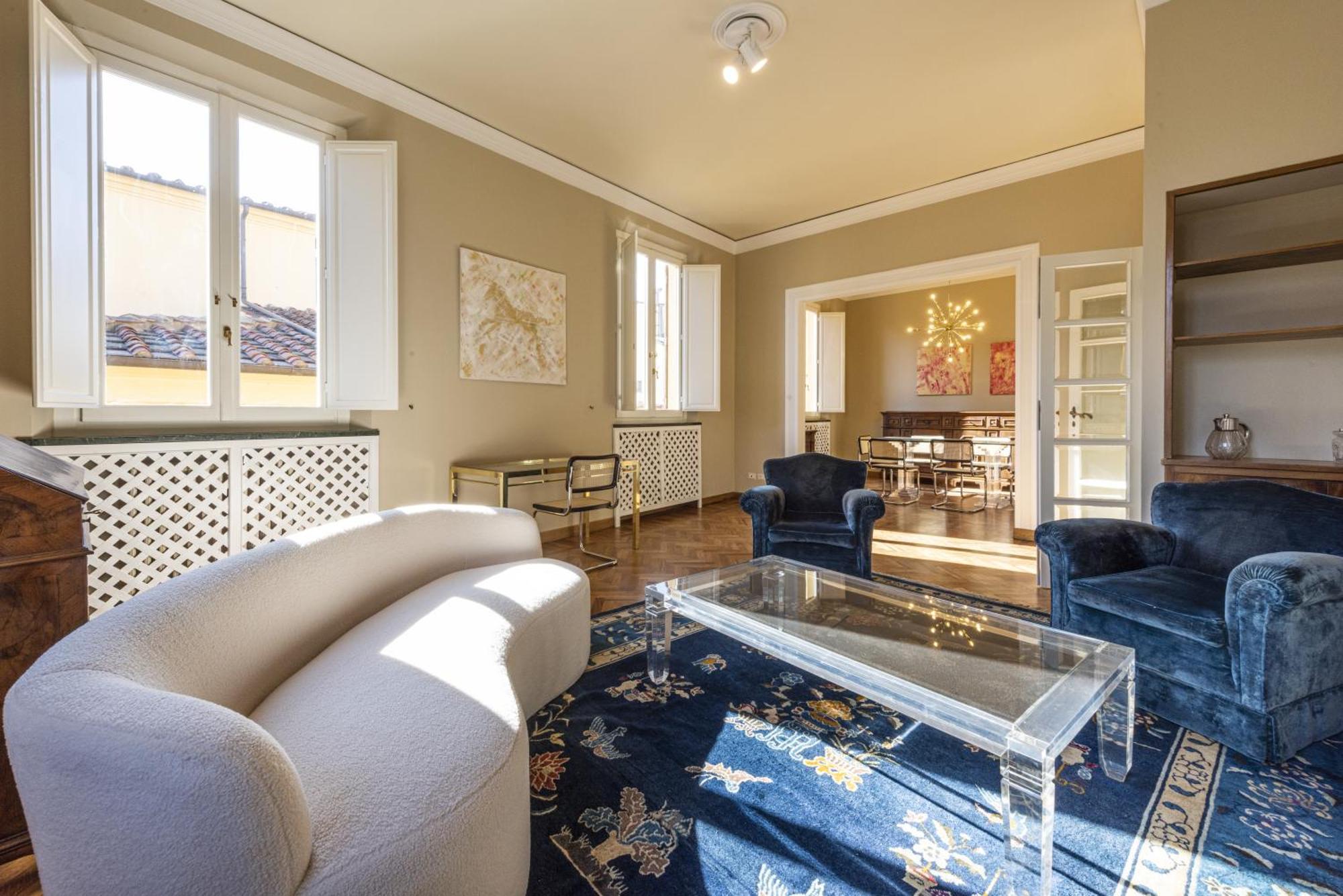 佛罗伦萨Penthouse In Piazza Della Signoria Duomo View公寓 外观 照片