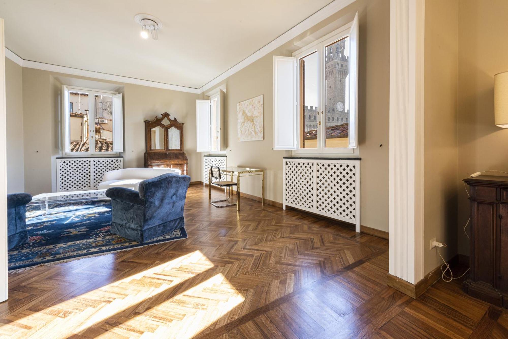佛罗伦萨Penthouse In Piazza Della Signoria Duomo View公寓 外观 照片