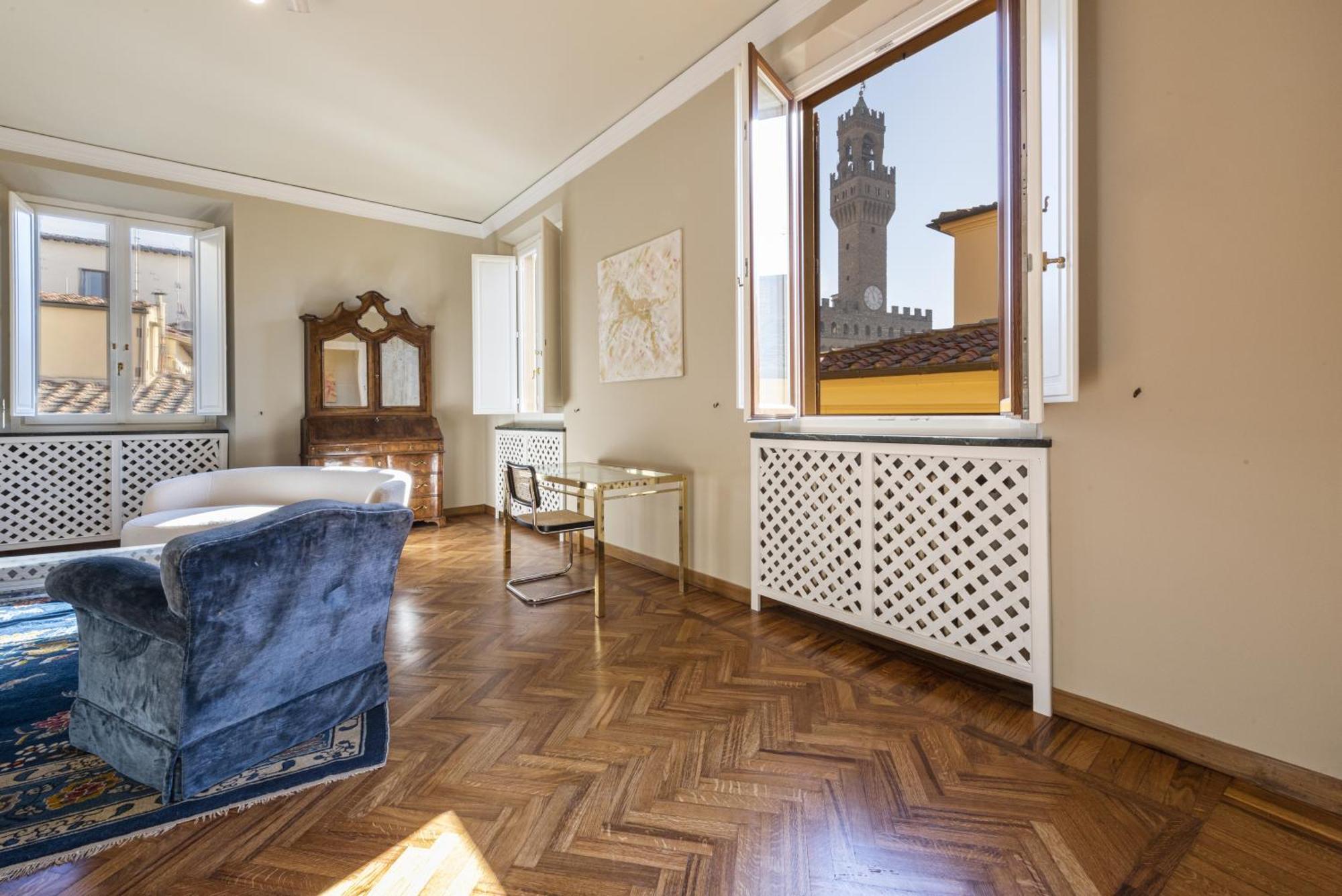 佛罗伦萨Penthouse In Piazza Della Signoria Duomo View公寓 外观 照片