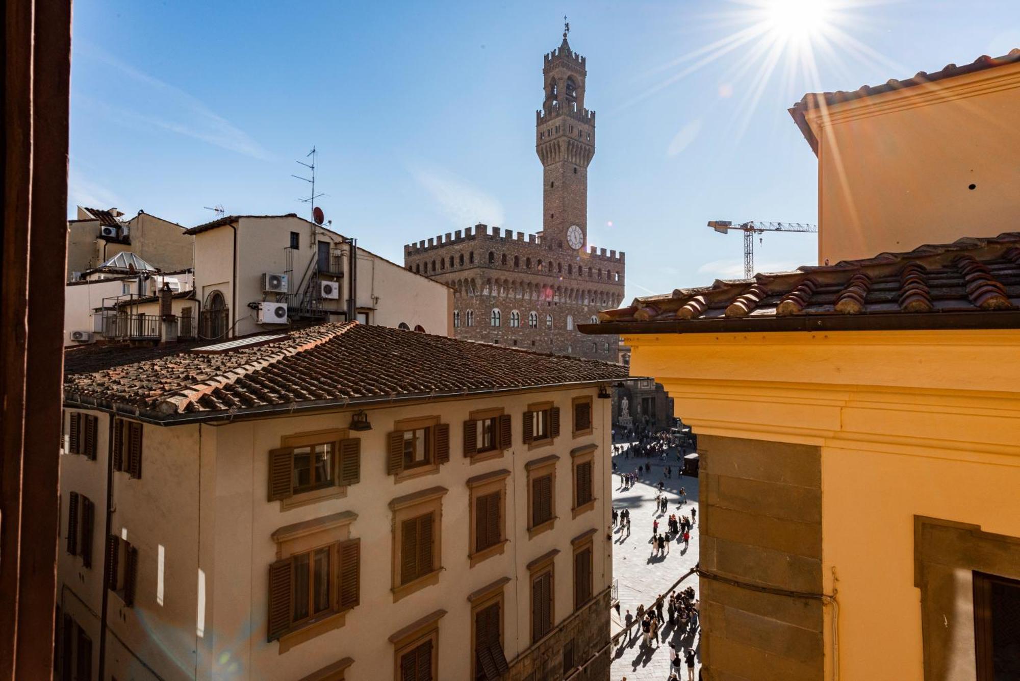 佛罗伦萨Penthouse In Piazza Della Signoria Duomo View公寓 外观 照片