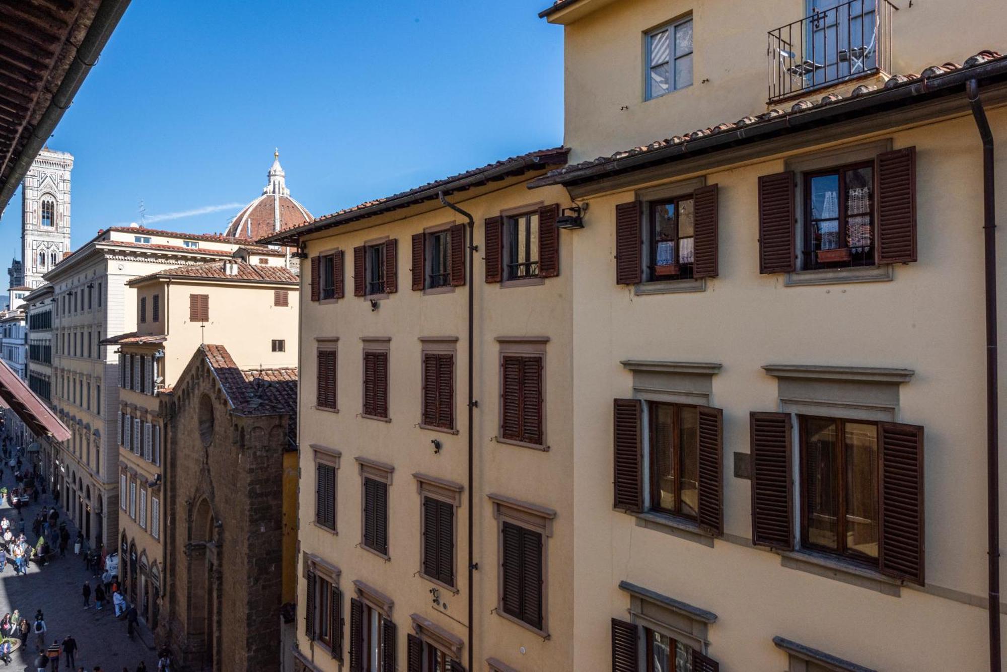 佛罗伦萨Penthouse In Piazza Della Signoria Duomo View公寓 外观 照片